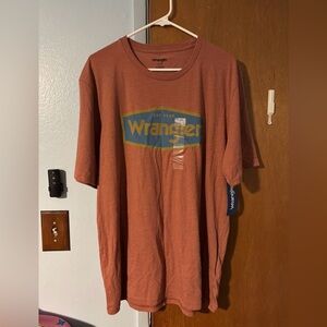 Wrangler Men's Rust Graphic Tee
